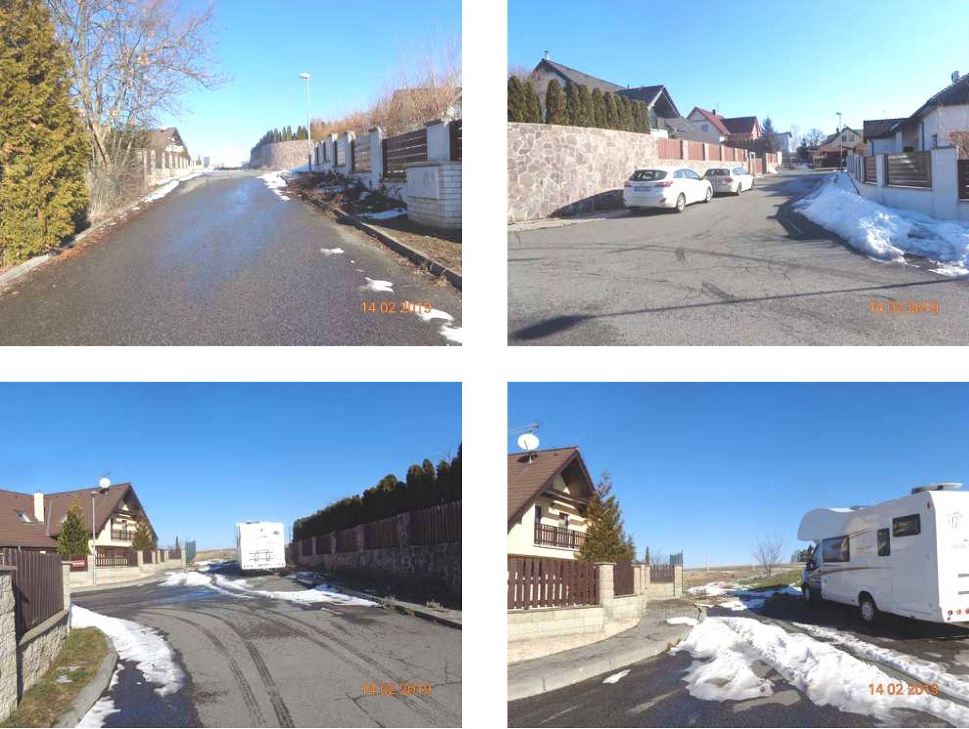 Pozemky (komunikace) v Tehově